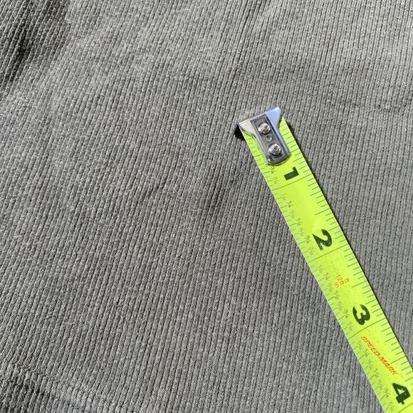 Army Green Faded Glory Y2K Ribbed Knit Tank Top Women's Size Small - Picture 4 of 8